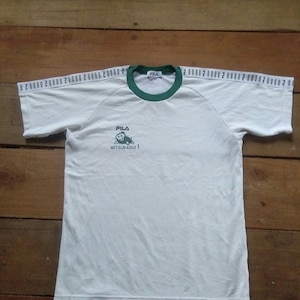 vintage fila side tape logo