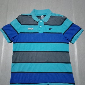 Nike collar stripe polo shirt image 1