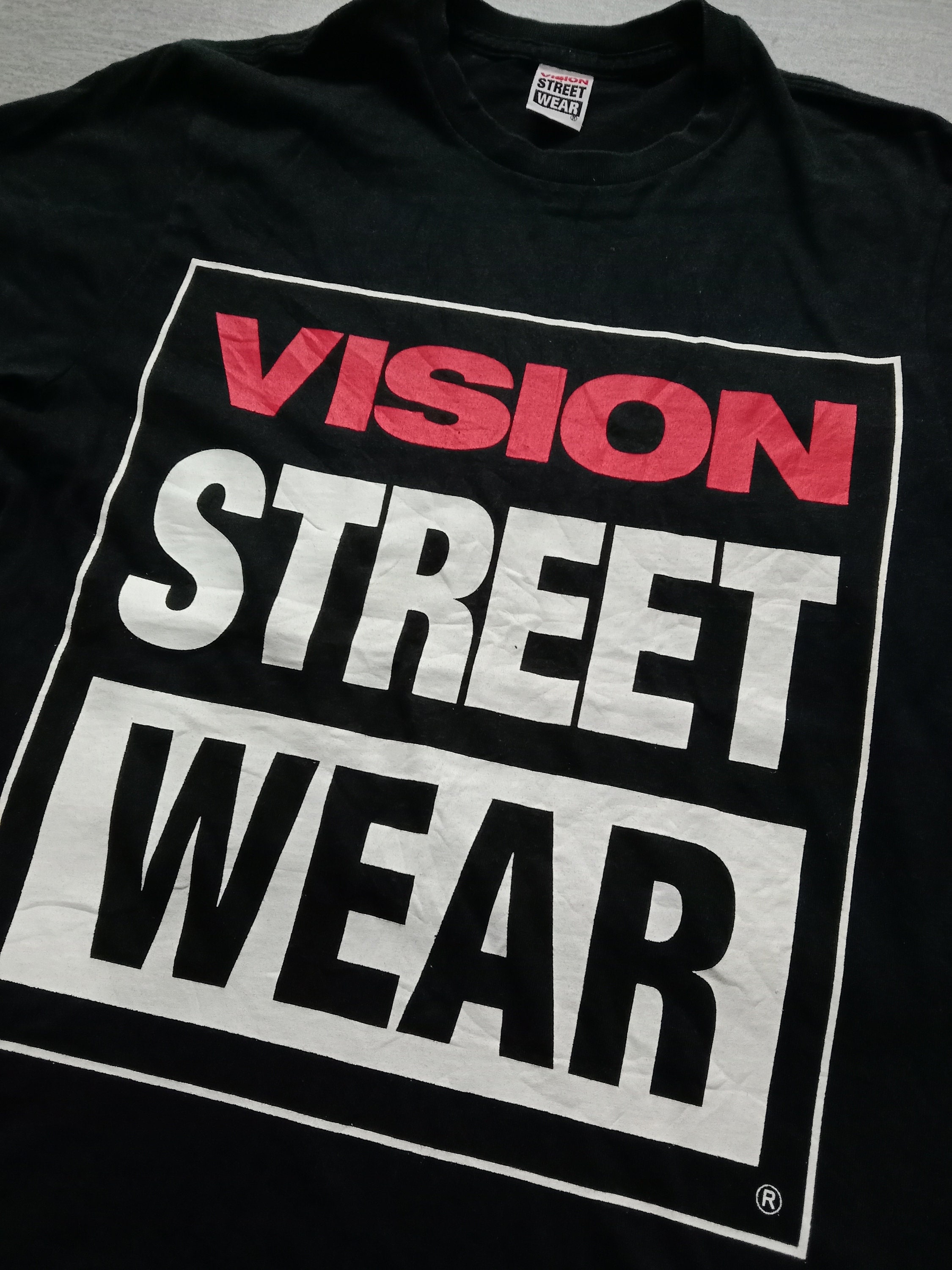 VISION STREET WEAR　ビンテージ　80's 90's　ロンT Vintage Vision Street Wear 