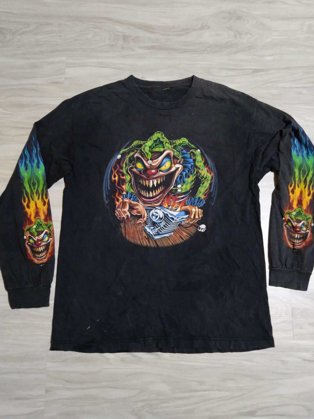 Vintage Biker Rags Jokers Long Sleeve - Etsy