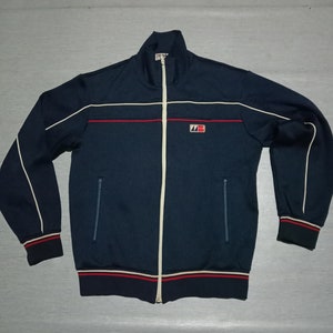 Vintage 80s sweater calor way stripe