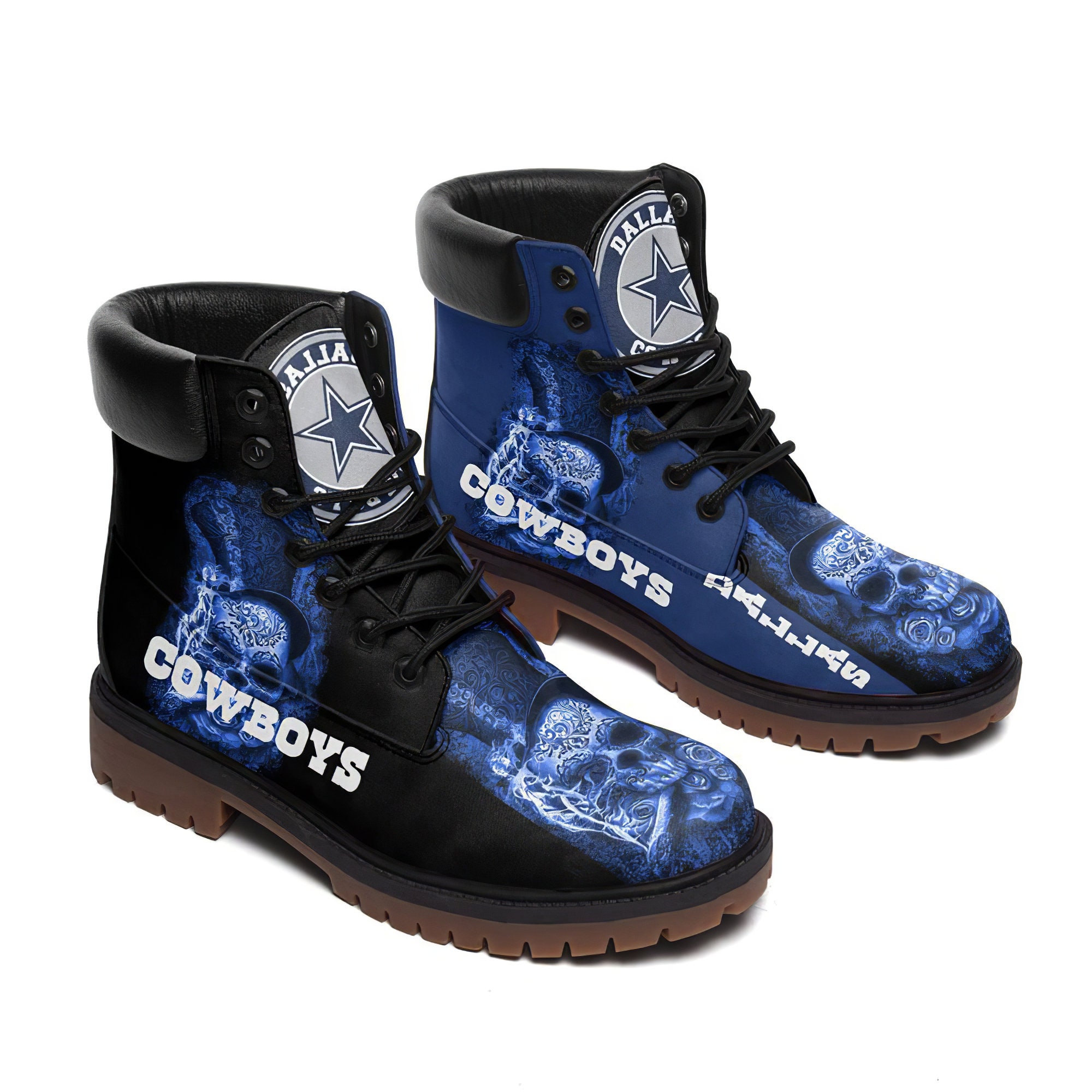 Dallas Cowboys Custom Boots ShoesTop Branding Trends Etsy