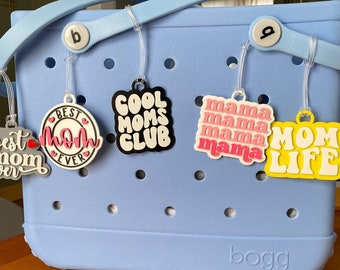 Bogg Bag Charm for Mom: 3D Printed Bag Accessory