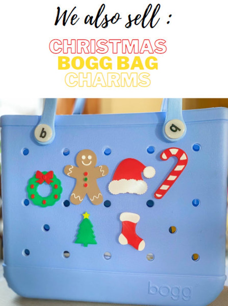 BOGG BAG CHARM Custom Alphabet Letter Single Letter Bogg Bag Etsy