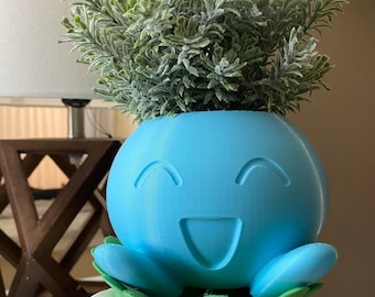 3D Printed Oddish Planter: Cute Desk Organizer