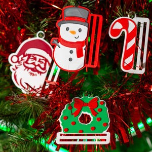Weihnachtsgeldhalter, Kundenspezifische Feiertags-Geldkarte, Weihnachtsspielergeschenk, 3D-Weihnachtsverzierung, Weihnachtsstrumpf-Namensschild