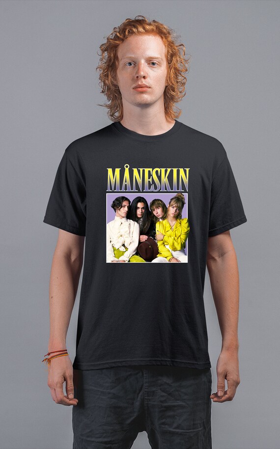 Мサイズ　マネスキンManeskin 2023 Tシャツ 2023 Måneskin RUSH World Tour T-Shirt Large Concert MSG