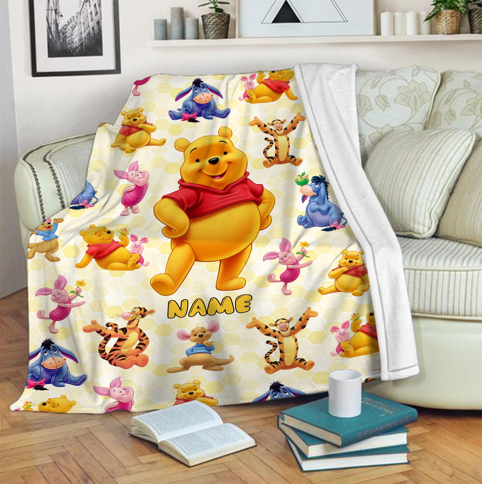 Winnie the pooh blanket set cheap