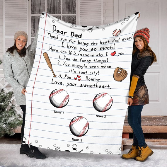 Fathers day blanket from daughter hotsell