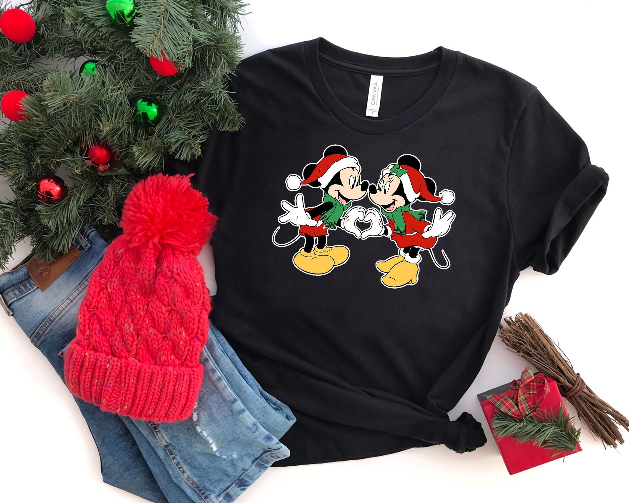 Mickey and Minnie Mouse Shirt Disney 