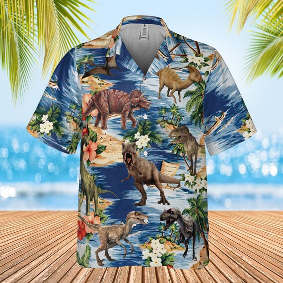 Set 4 Pièces Hawaïen Homme - Chemise + Short + Bob + Lunettes
