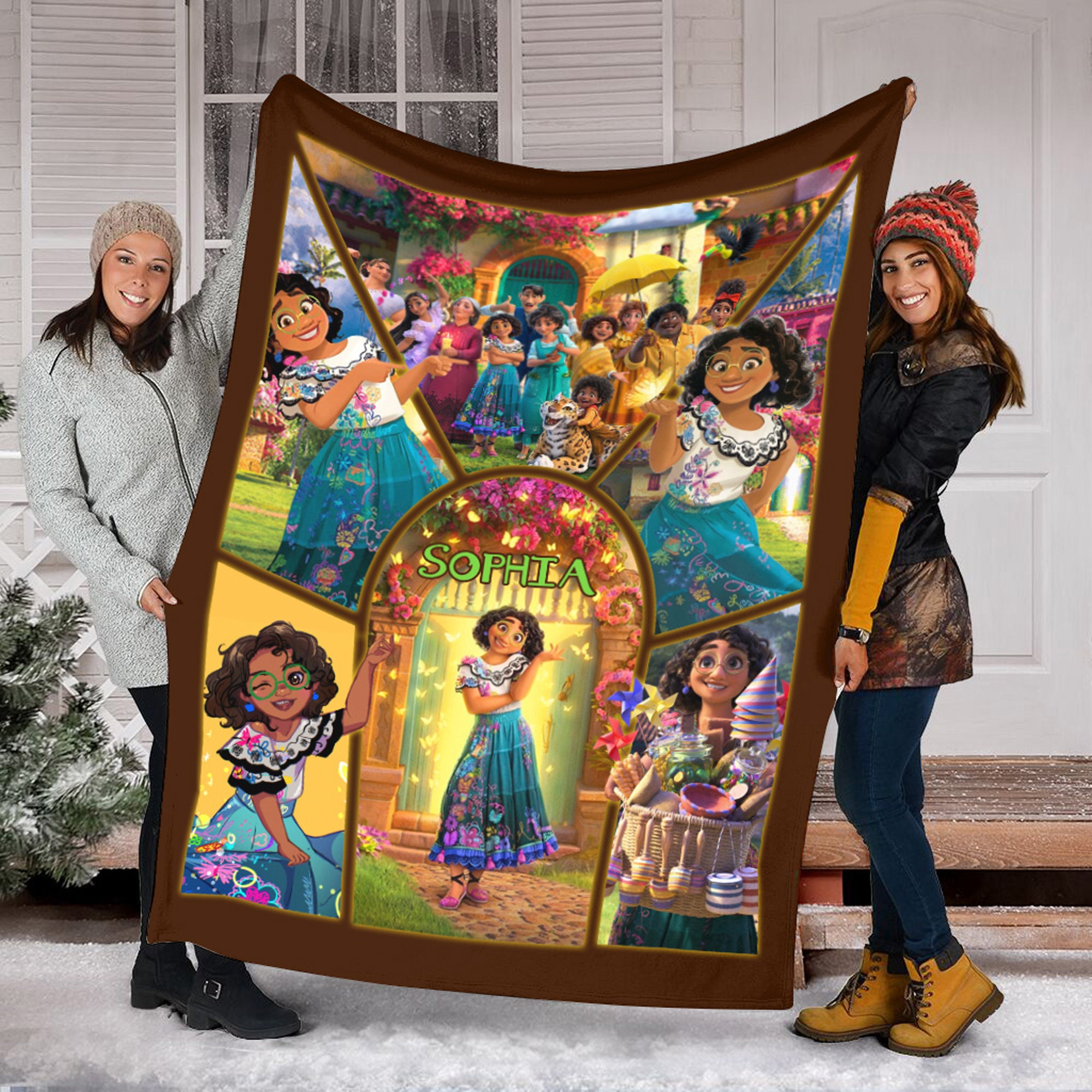 Disney Encanto Mirabel Madrigal Blanket - Jolly Family Gifts