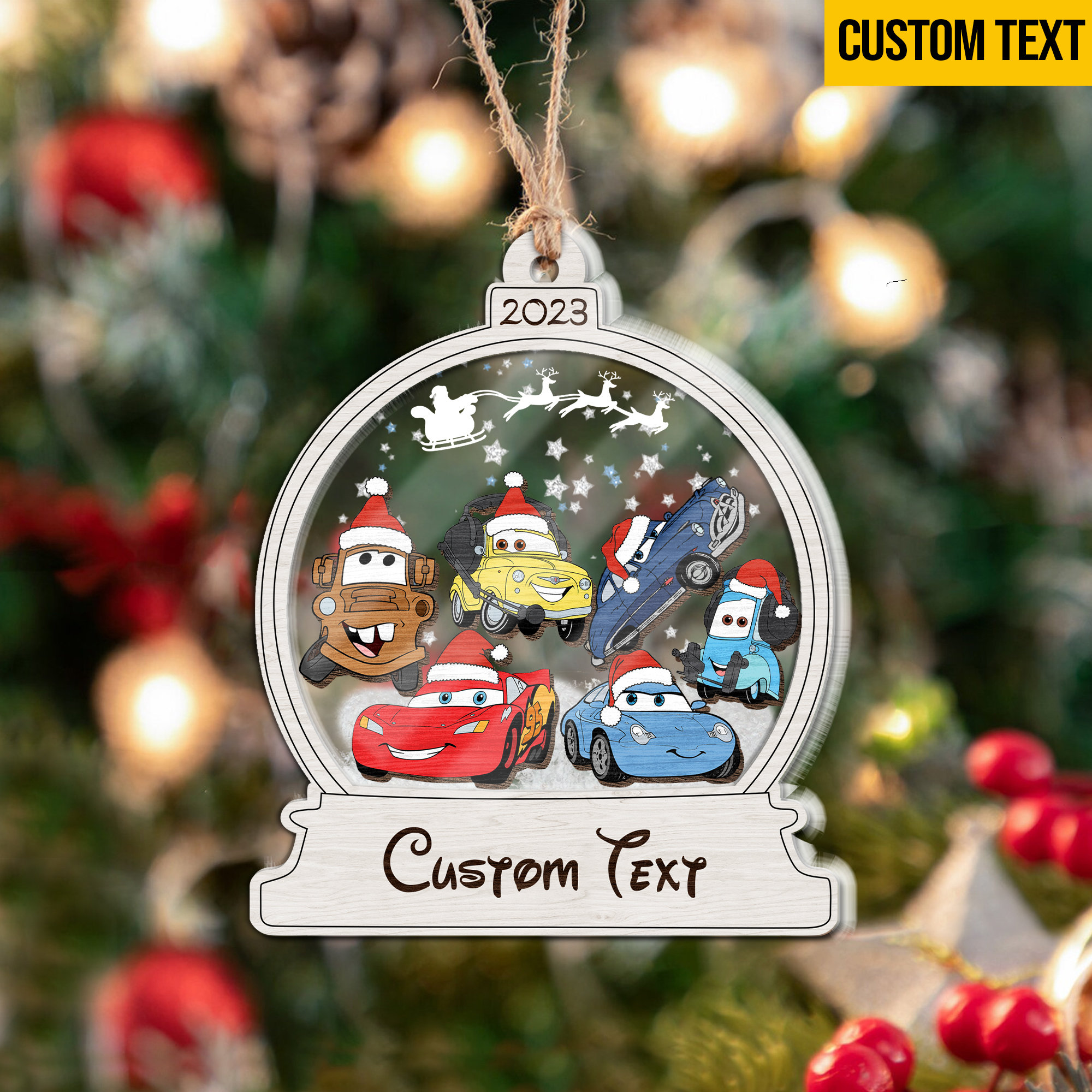 Hallmark Disney Cars クリスマスオーナメント Disney/Pixar Cars Mater Ornament With Sound and Motion