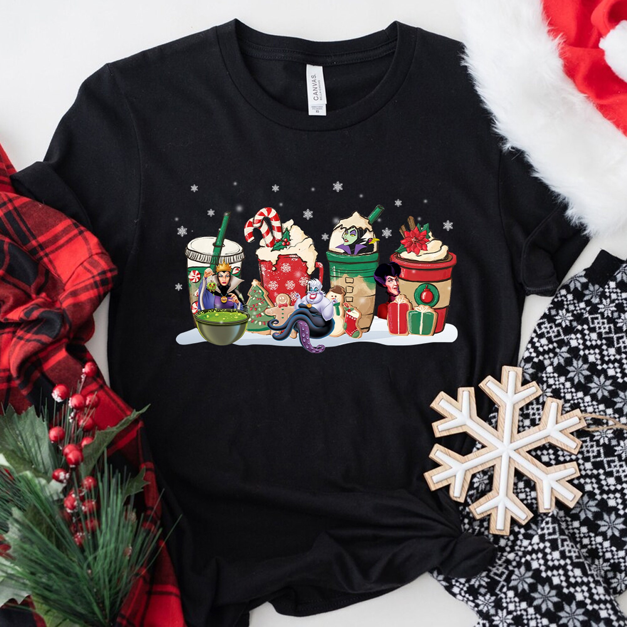 Discover Disney Villains Christmas Shirt