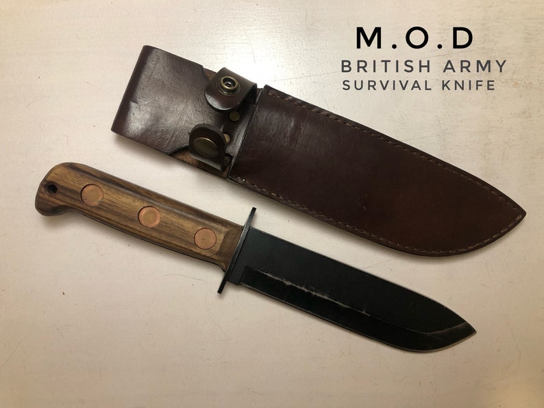 British army survival knife M.O.D sheath only image 1