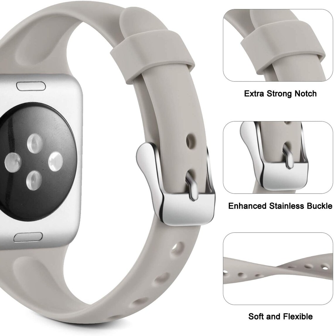 apple watch bands that go with space gray