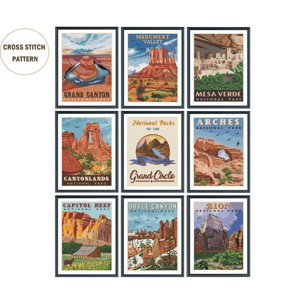 Cross Stitch Utah Etsy