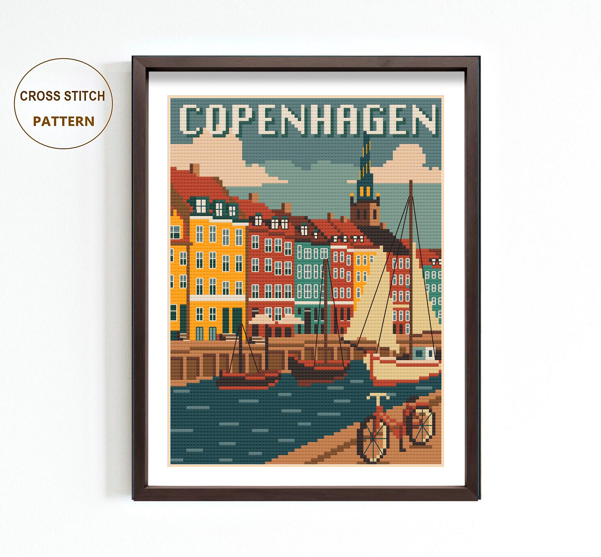 Danish Cross Stitch - Etsy