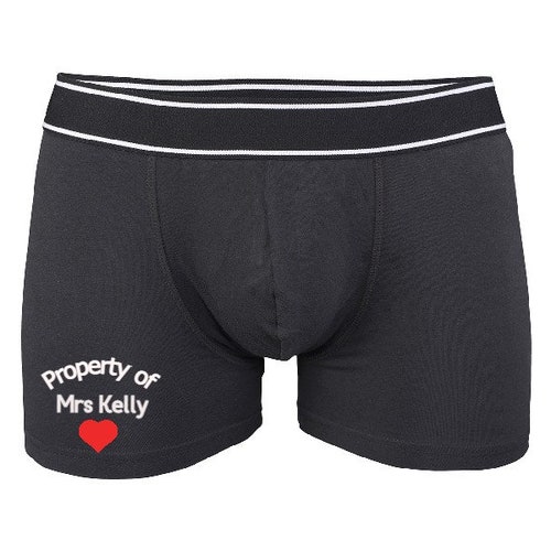 Personalised Socks and Boxers Set for Wedding Gift or Etsy