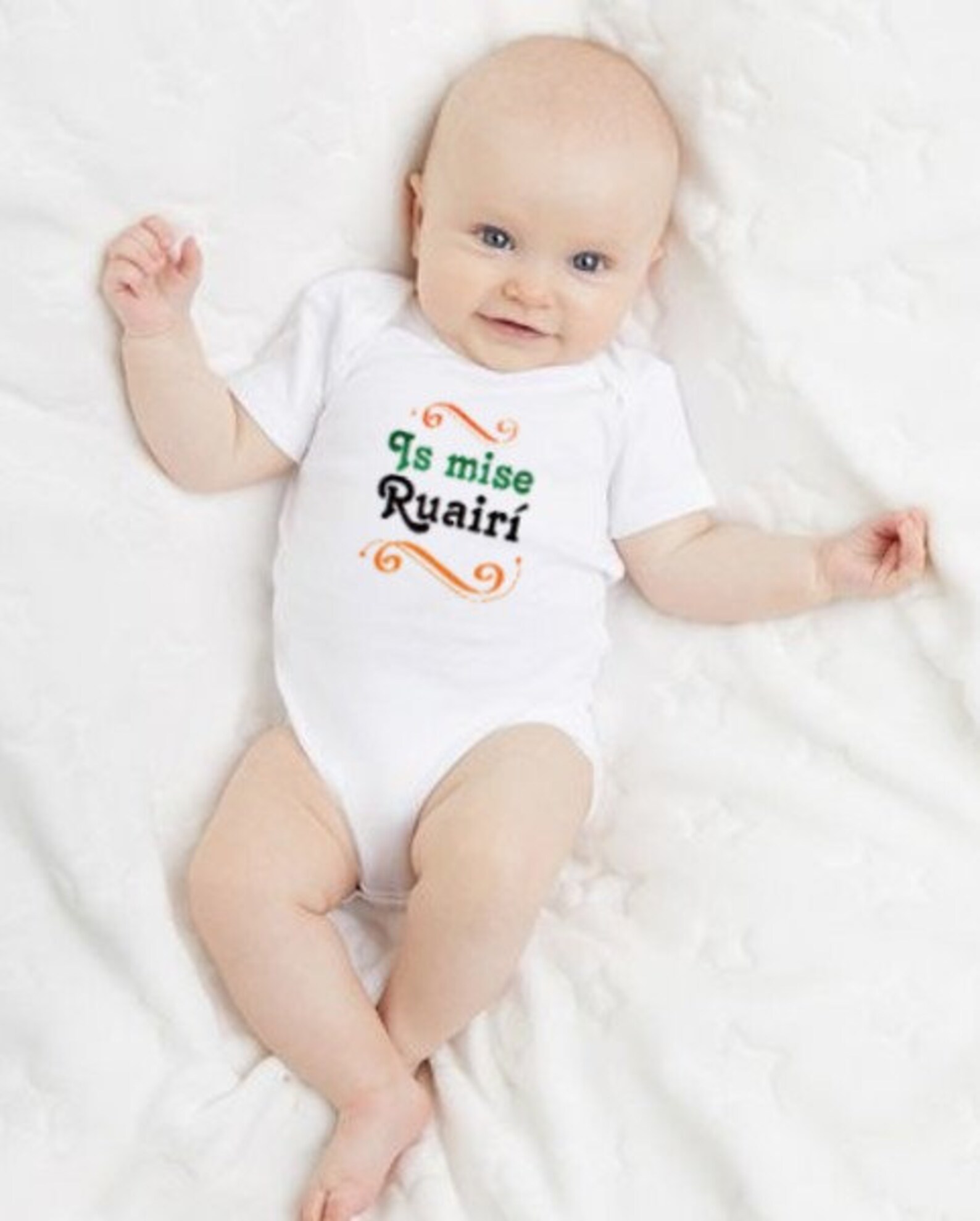 Personalised Baby Vest, Irish Message Baby Vest, Gift for New Baby Etsy