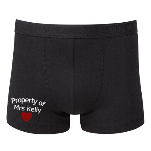 Personalised Socks and Boxers Set for Wedding Gift or Etsy