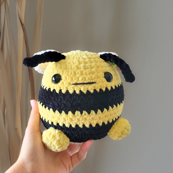 Cute Bumble Bee Crochet Stuffed Animal
