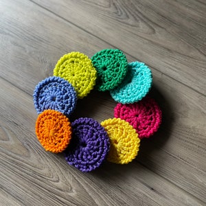 Dish Scrubbies Crochet Pot Scrubber, Kitchen scrubby, Dish Sponge, Loofah, Scubbies
