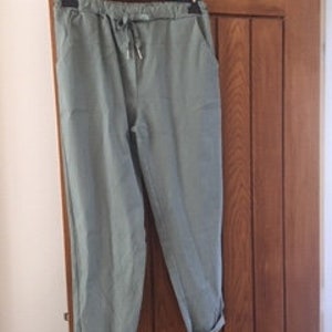 Magic Pants one size super stretchy trousers Grey