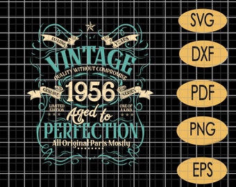 Download Vintage 1956 Svg Etsy