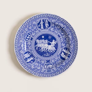 Vintage Spode Blue Room Collection Greek Mythology Dinner Plate