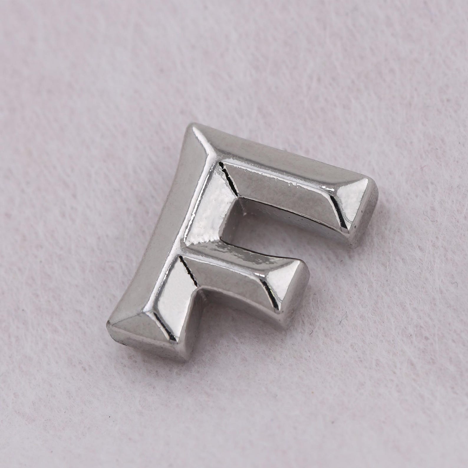 Pendants With Letters Simple Silver Large Letters Pendant Luxury Personality First Letters ...