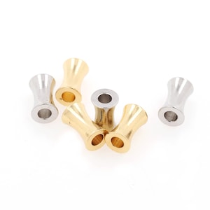 Metal Tube Beads Tube Spacer Beads Long Tube Beads Brass Tube Beads