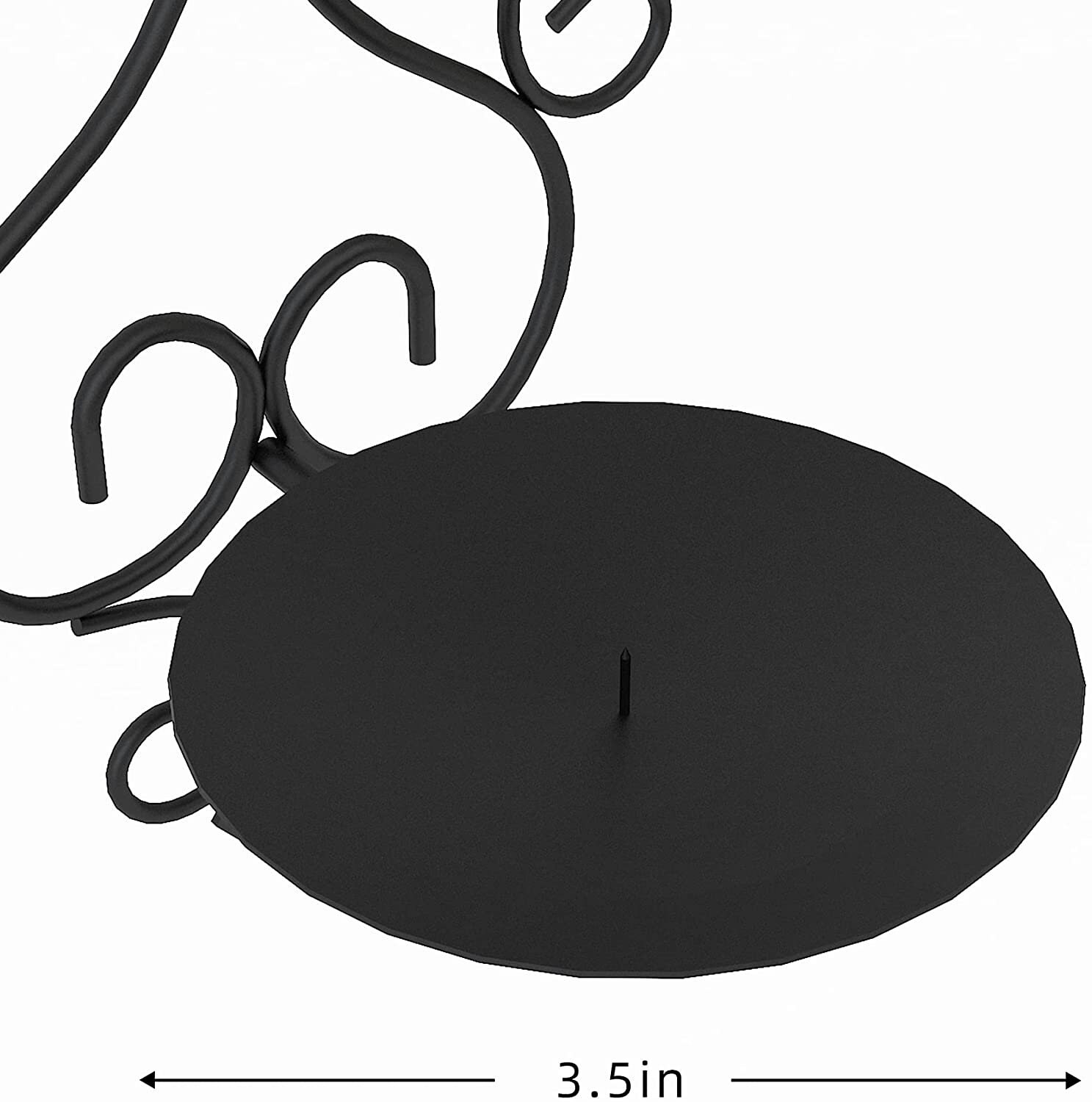 Iron Wall Candle Holder Set of 2metal Wall Decor Candle Etsy