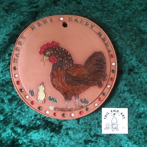 Chickens - Happy Hens Plaque