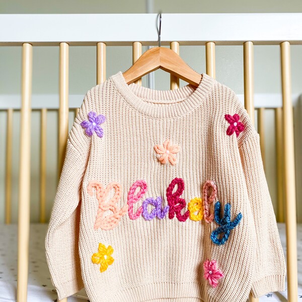 Baby Girl Sweater Etsy