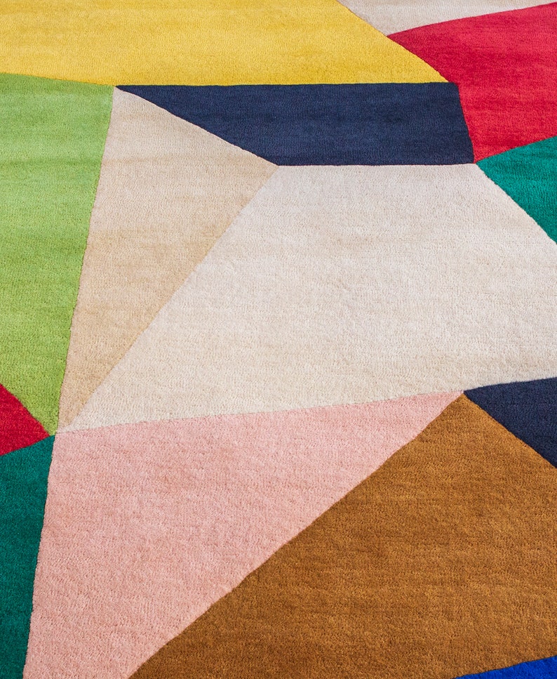 Grandma Rug Tapis design en 100 laine Etsy