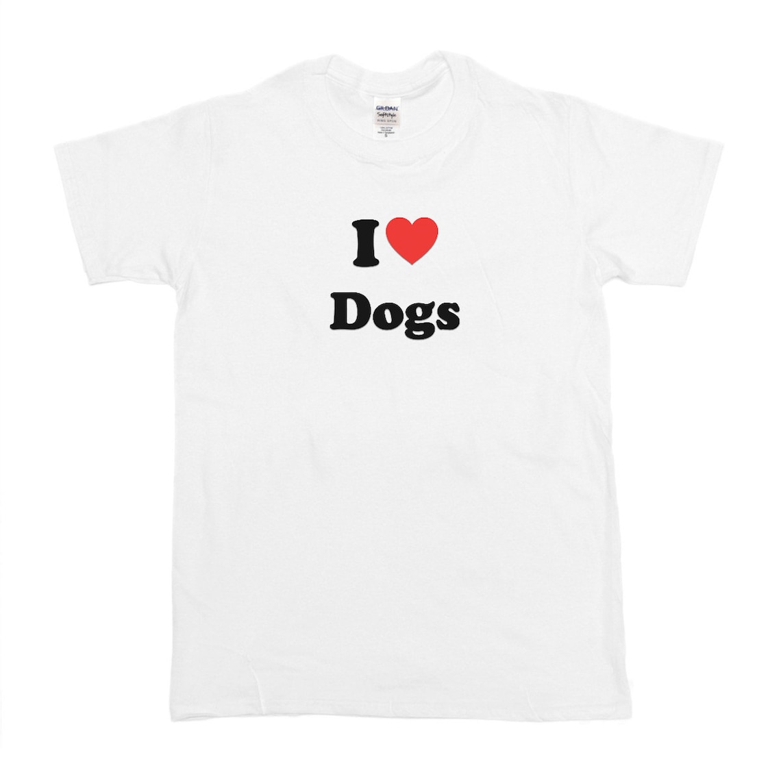 I LOVE DOGS T Shirt Womens T-shirt Mens Tshirt Dog Lover Tee | Etsy