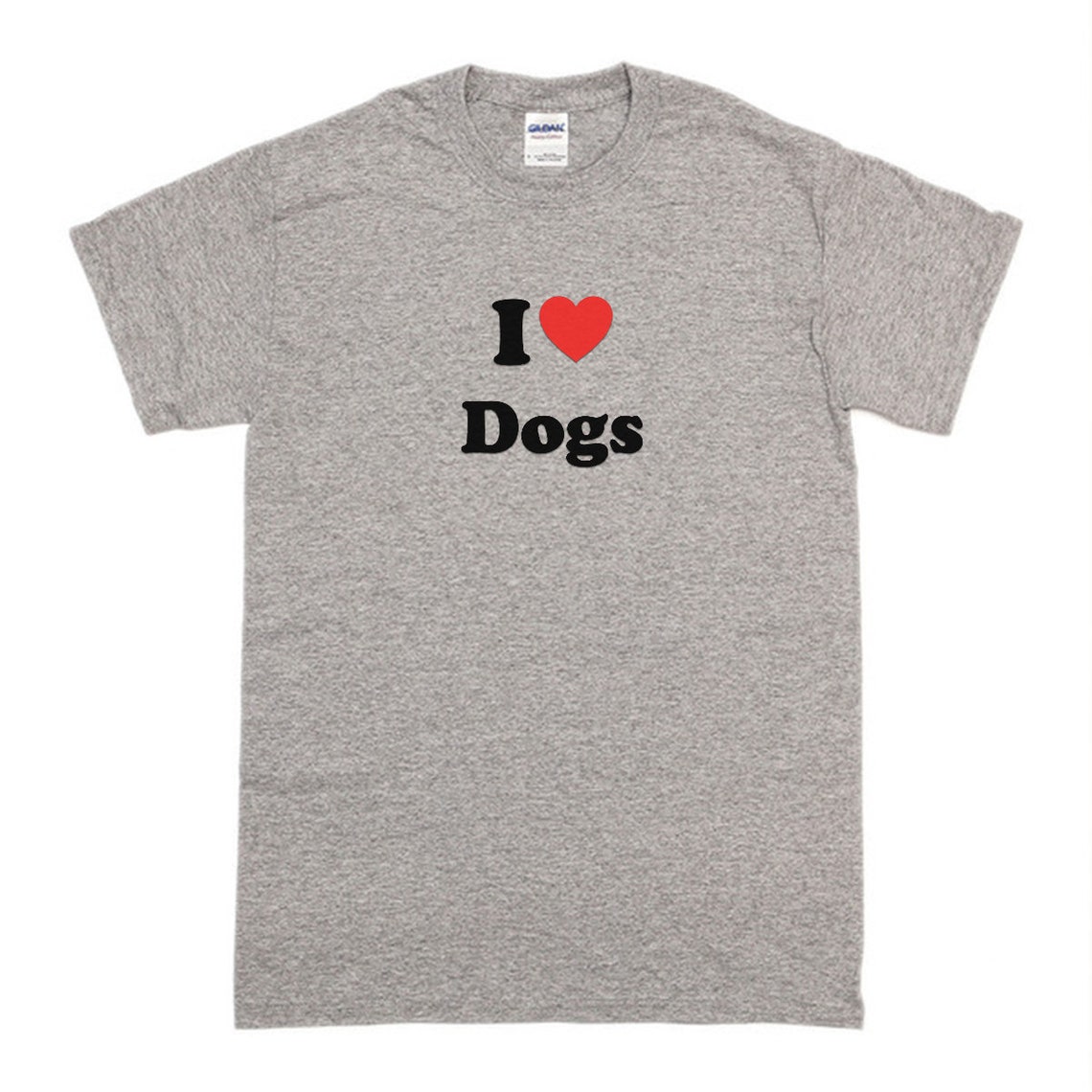I LOVE DOGS T Shirt Womens Tshirt Mens Tshirt Dog Lover Tee Etsy