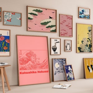 500+ Japanese Art Digital Prints - Immerse Yourself in a World of Delicate Pastels and Cultural Sophistication