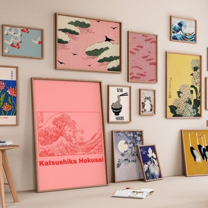 500+ Japanese Art Digital Prints - Immerse Yourself in a World of Delicate Pastels and Cultural Sophistication