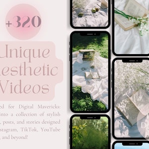 320+ Aesthetic Faceless Stock Videos for Instagram, TikTok, YouTube & More!