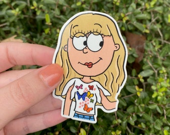 Best Dressed Lizzie Vinyl Sticker – 2000s Nostalgia