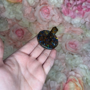 Handmade Resin False Tip Nail Stand/Ring Holder