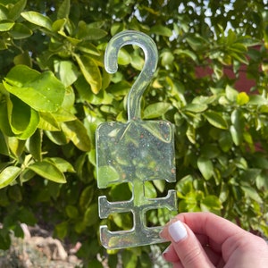 DISCOUNTED Handmade Resin Mask Hanger
