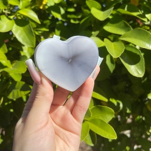 Handmade Resin Heart Paper Weight