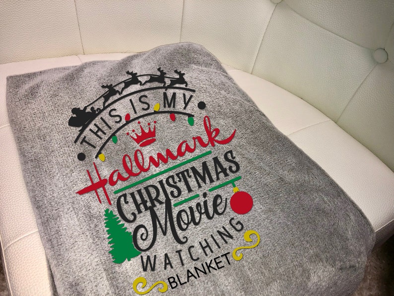 This is my Hallmark Movie Watching Blanket Personalized Etsy