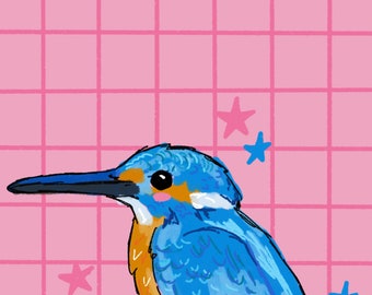 Kingfisher Greeting Card