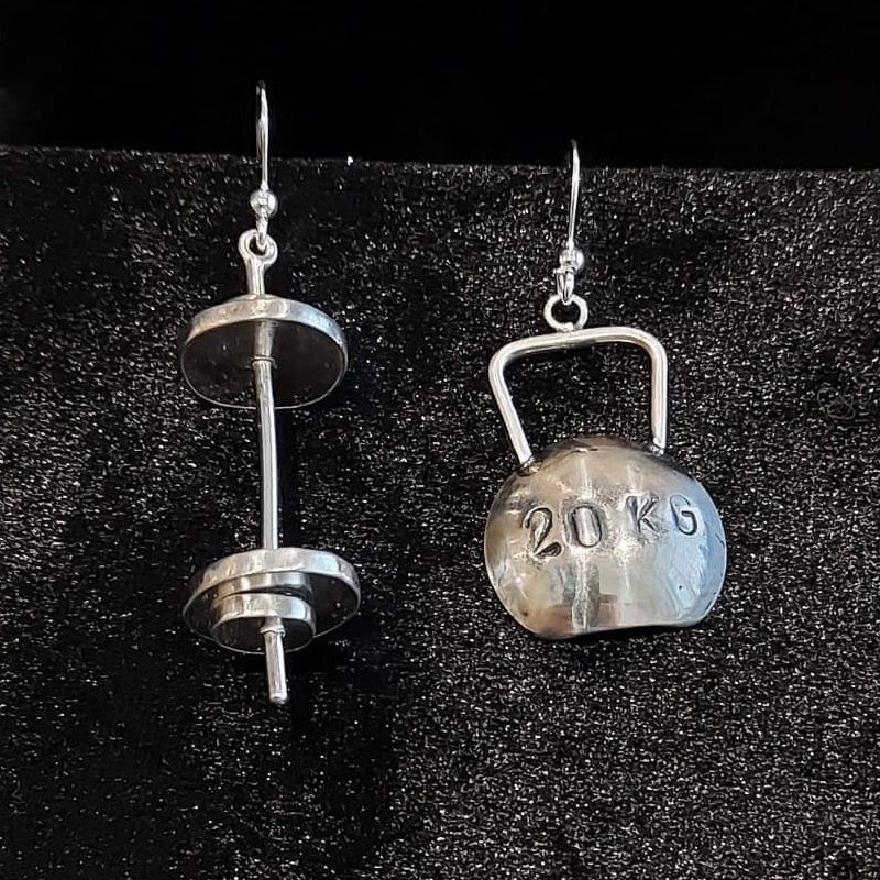 Kettle Bell Earrings - Etsy