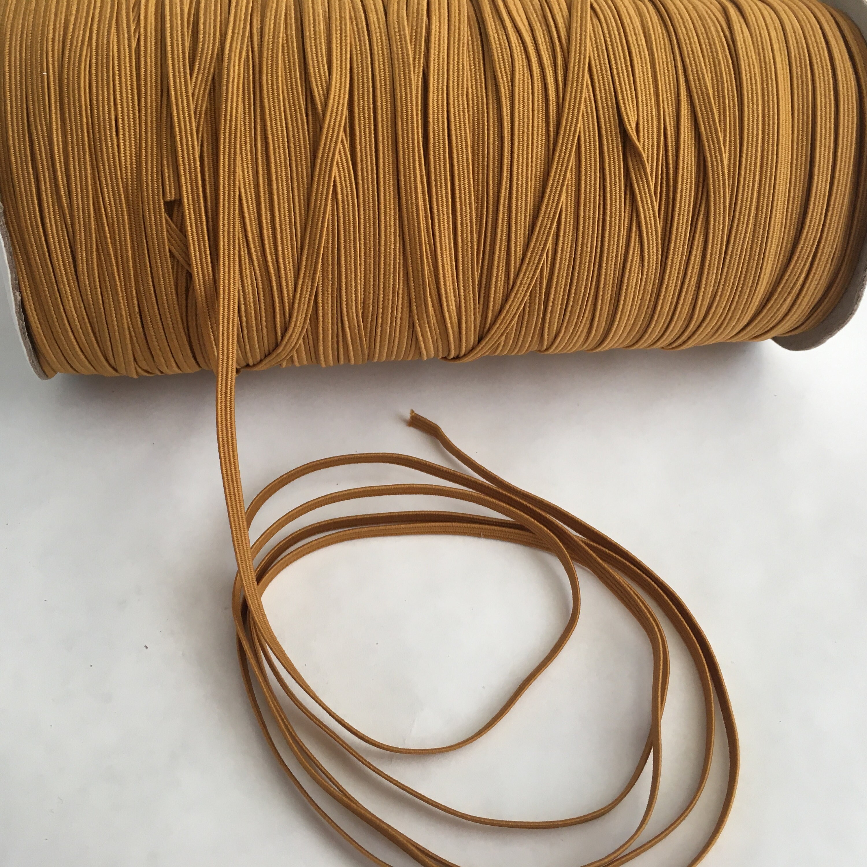 3mm 1/8 Inch Colored Braided Flat Elastic Band Cord for DIY Etsy