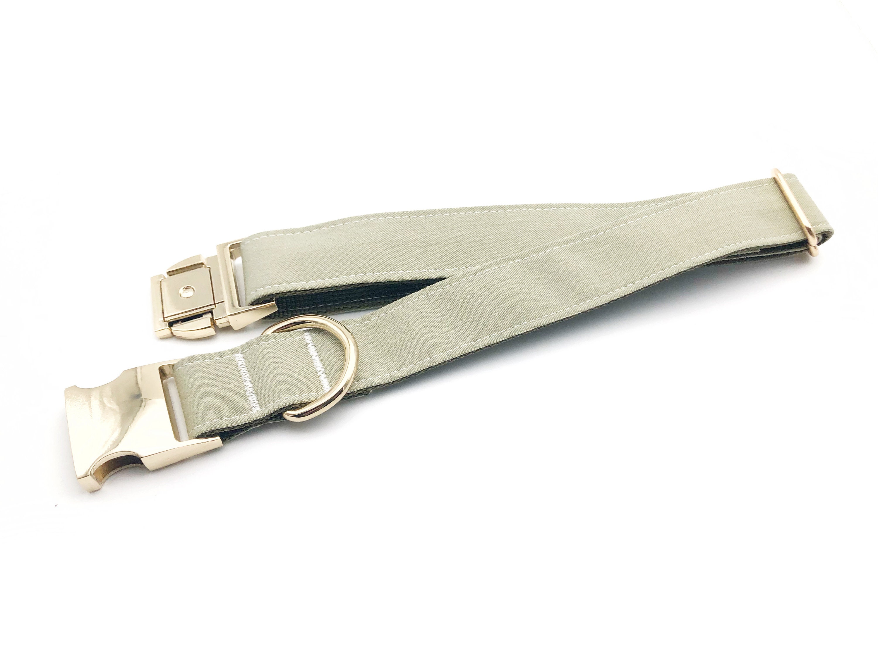Green Custom Dog Collar Adjustable Neck Collar for Small - Etsy